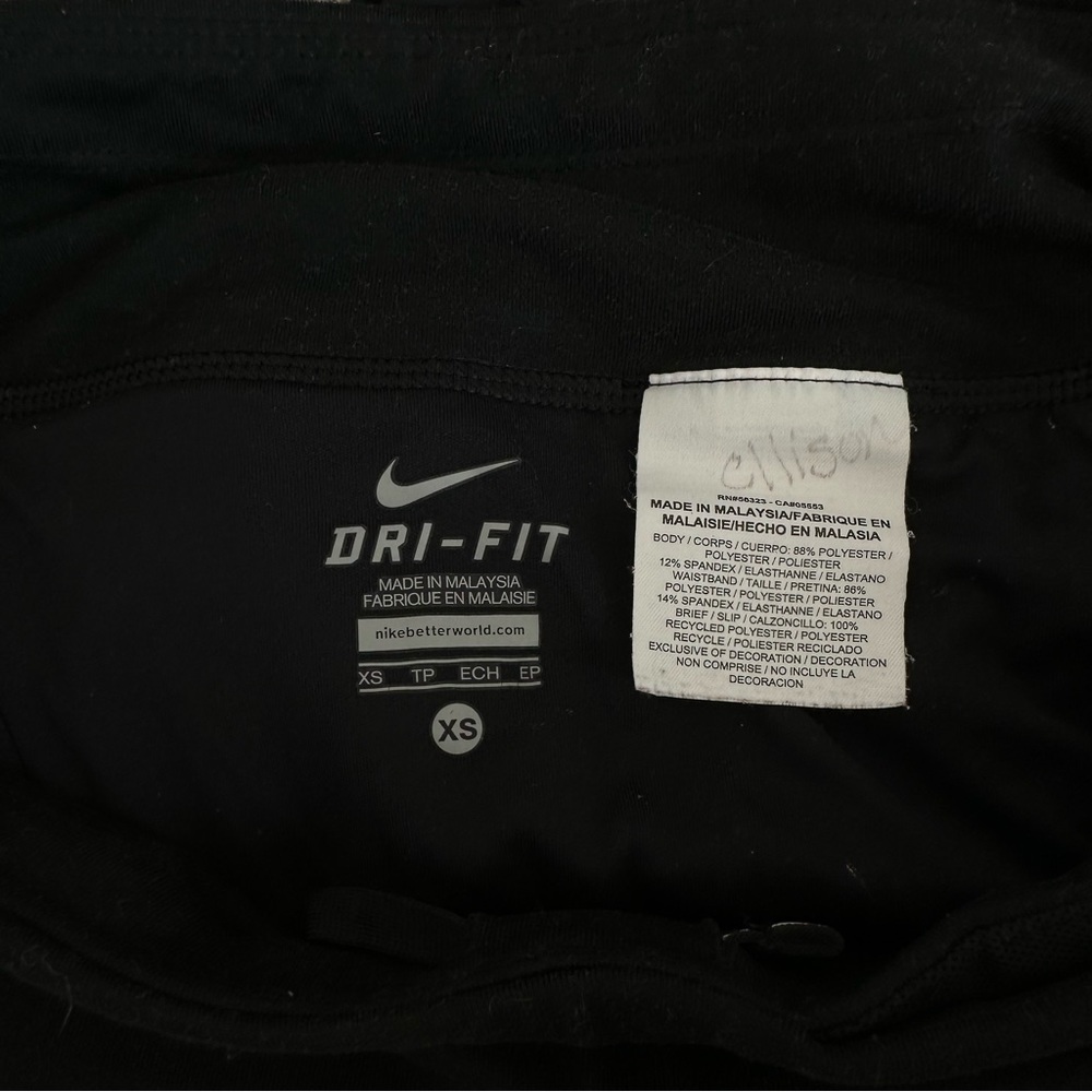 Black Nike Shorts Dri-Fit XS - Picture 8 of 12